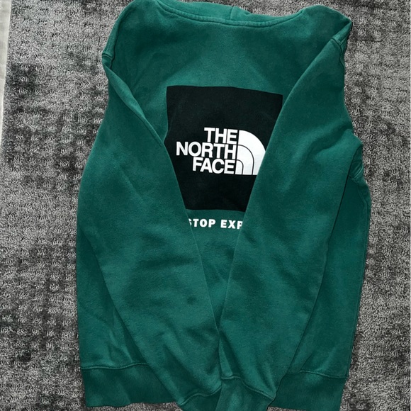 North Face NSE Green Hoodie - Picture 4 of 4